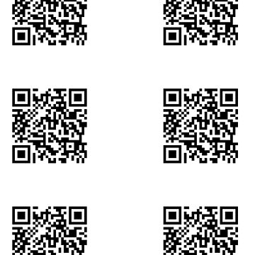 Artwork thumbnail, Set 6x pieces RickRoll QR code for pranks by ZentropyArt