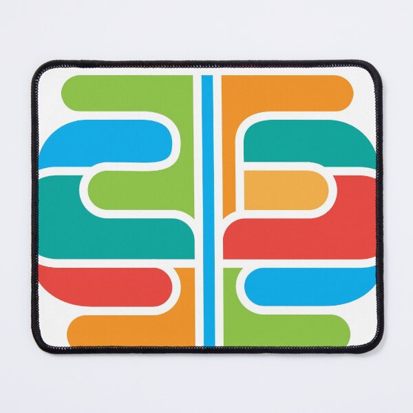 Item preview, Geometric cheerful popcolor designed and sold by Carolina Salazar.