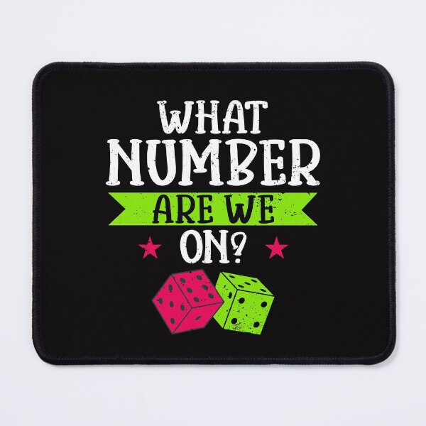 Item preview, What Number Are We On Funny Bunco Night designed and sold by MagicSD Designs.