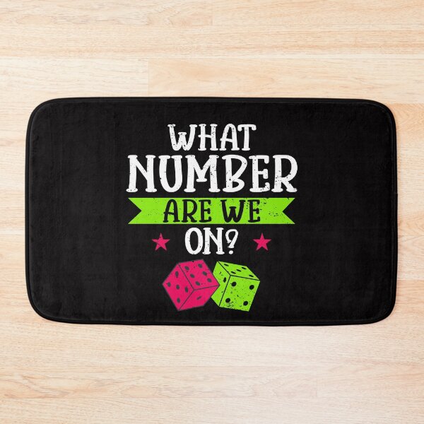 Item preview, What Number Are We On Funny Bunco Night designed and sold by MagicSD Designs.