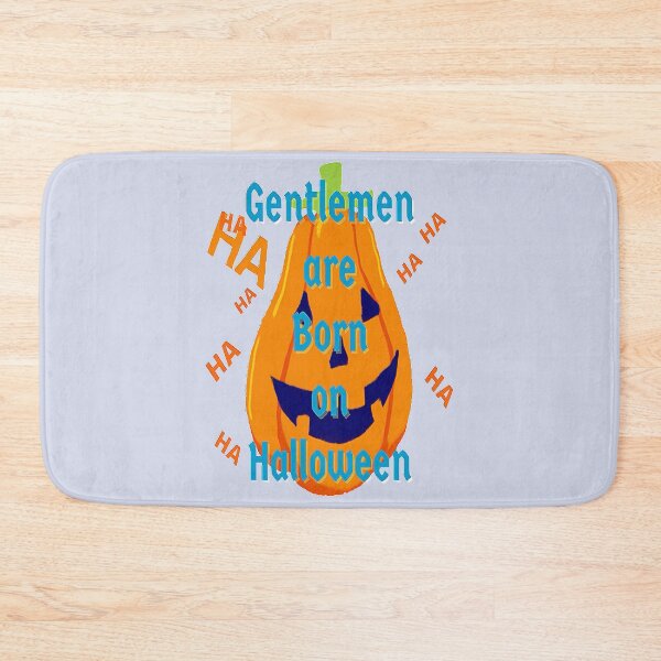 Item preview, Gentlemen are Born on Halloween Lettering  Vintage Halloween, Kawaii Carved Pumpkin Vibes,Witches Brew And All Things Halloween designed and sold by Adri Barnard.