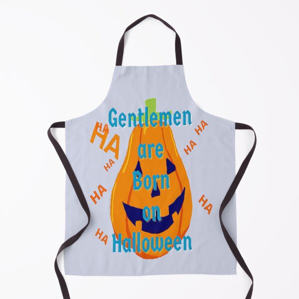 Item preview, Gentlemen are Born on Halloween Lettering  Vintage Halloween, Kawaii Carved Pumpkin Vibes,Witches Brew And All Things Halloween designed and sold by Adri Barnard.