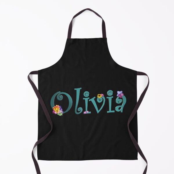 Item preview, Olivia Personalized Name with Flowers designed and sold by AloraDawnEve.