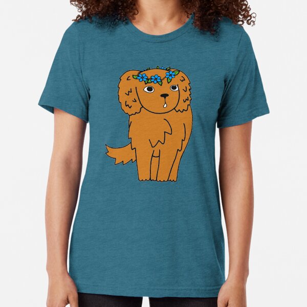 Harry with flowers Tri-blend T-Shirt