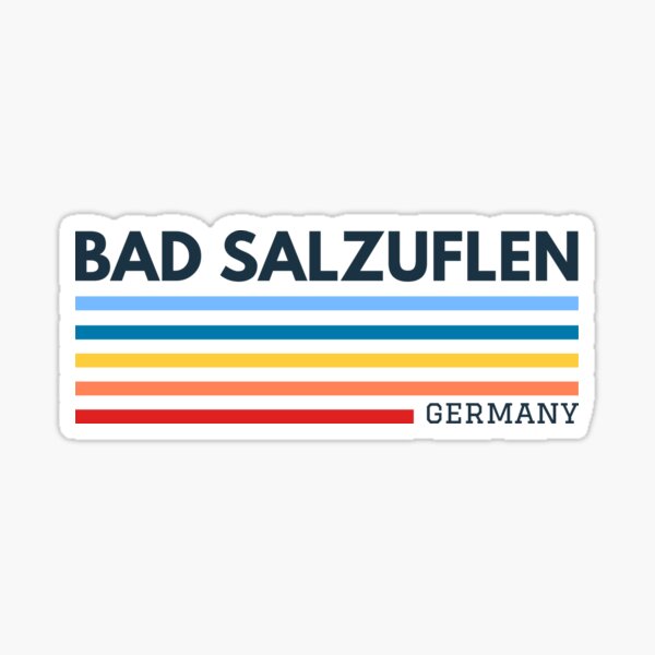 Bad Salzuflen Deutschland Sticker
