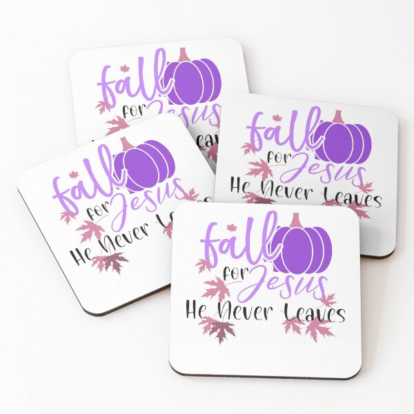 Item preview, Fall for Jesus He Never Leaves, Fall Leave designed and sold by DiensDesign.