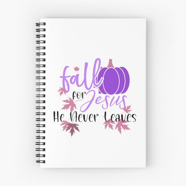 Item preview, Fall for Jesus He Never Leaves, Fall Leave designed and sold by DiensDesign.