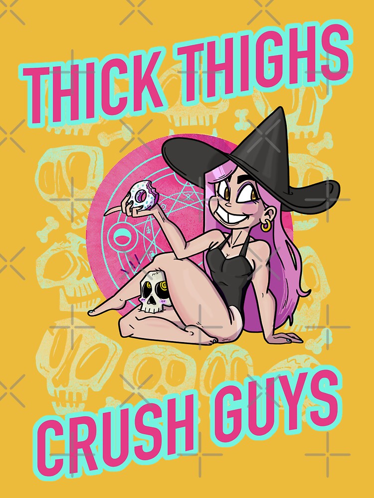 Thick Thighs. Crush Guys. (Unisex Classic Fitted Tee) – Raskol Apparel