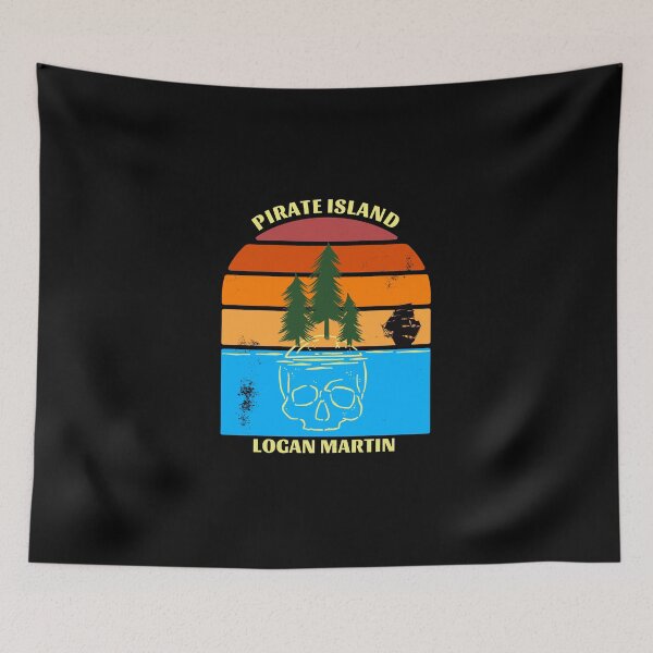 Item preview, Logan Martin • Pirate Island Alternate 2 designed and sold by AlabamaLakeLife.