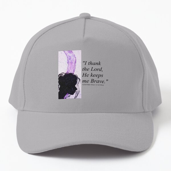 He Keeps Me Brave Baseball Cap