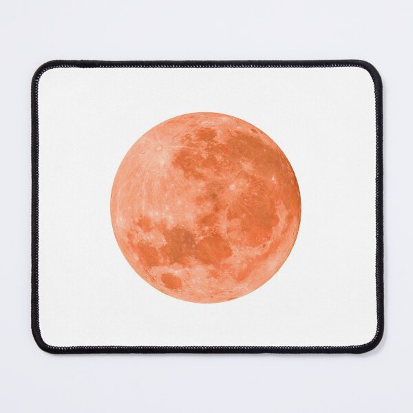Item preview, Orange saffron full moon lunar night designed and sold by HappywithBest.