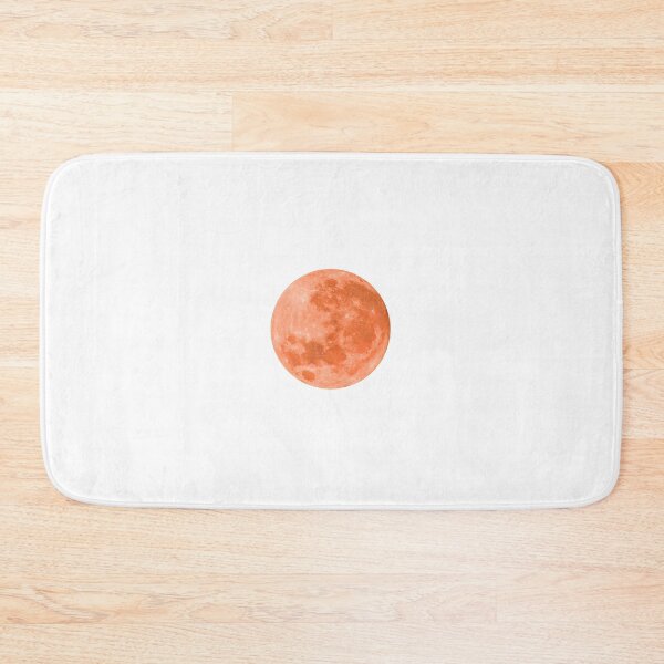 Item preview, Orange saffron full moon lunar night designed and sold by HappywithBest.