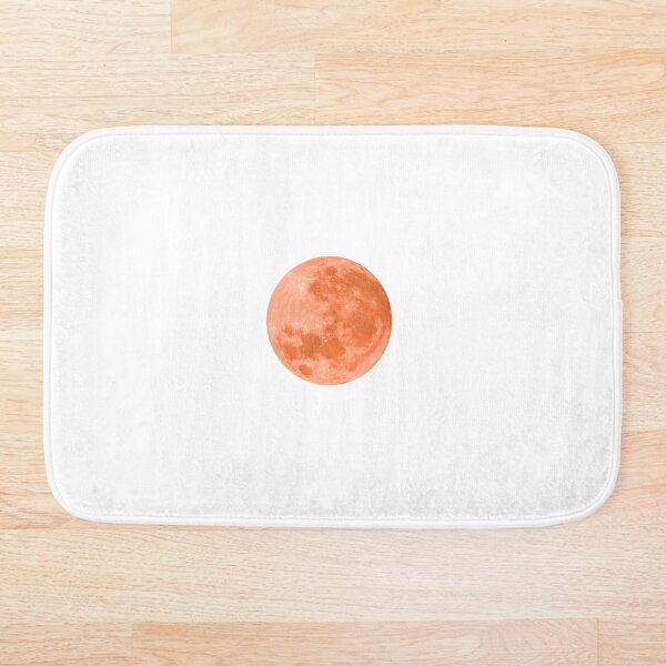 Item preview, Orange saffron full moon lunar night designed and sold by HappywithBest.