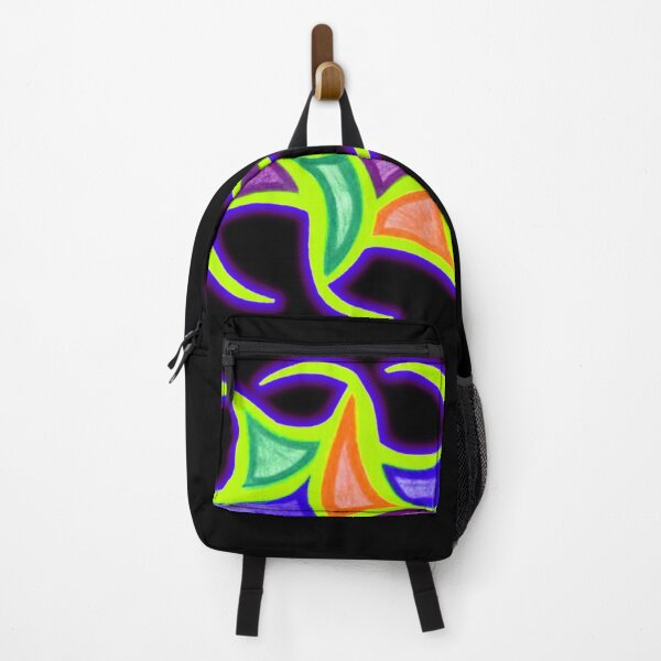 Item preview, bright eight-sided abstract doodle designed and sold by DKVanOss.