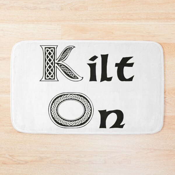 Item preview, Kilt on Celtic knot Black designed and sold by KyttsyKrafts.