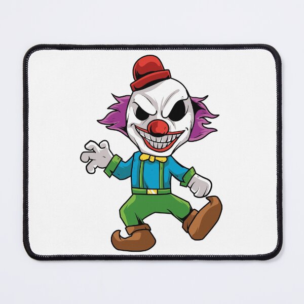 Item preview, CREEPY SCARY CARTOON CLOWN WITH CREEPY SMILE designed and sold by billionairebrnd.