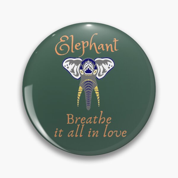 Item preview, Elephant Breathe it all in love designed and sold by BlueMoon58.
