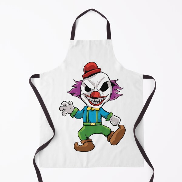Item preview, CREEPY SCARY CARTOON CLOWN WITH CREEPY SMILE designed and sold by billionairebrnd.