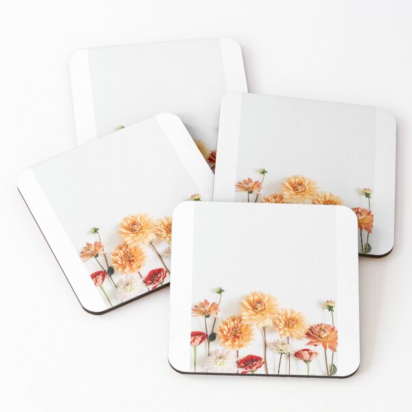 Item preview, Beautiful Floral Design - Orange Red White Flowers designed and sold by Zavola.