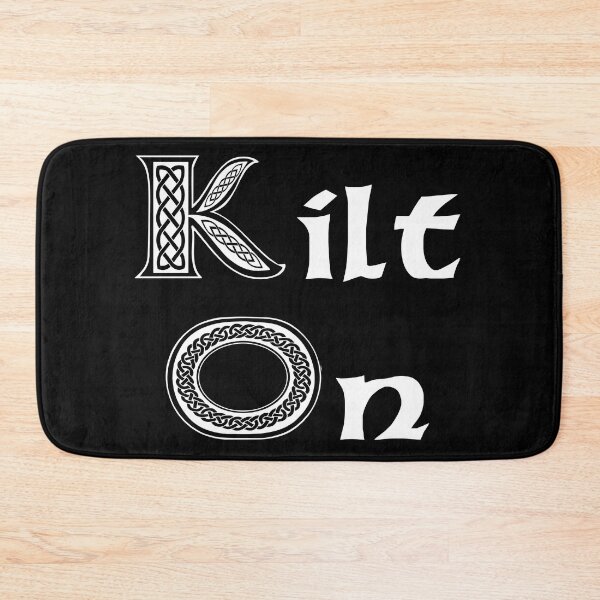Item preview, Kilt on Celtic knot White designed and sold by KyttsyKrafts.