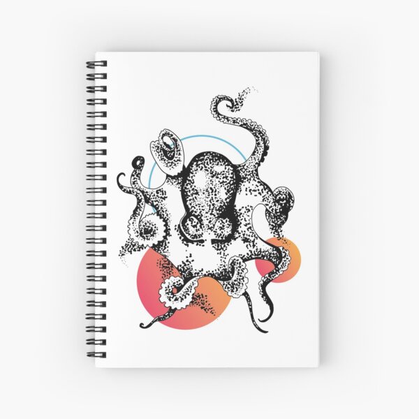 Octopus Spiral Notebook