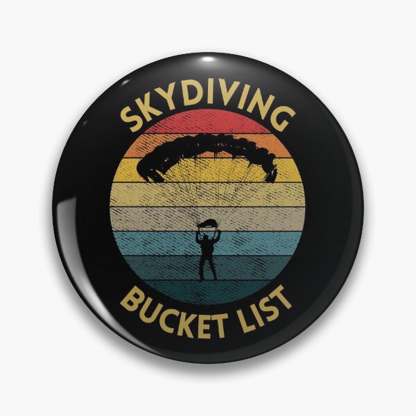 Item preview, Skydiving Bucket List designed and sold by Davestre Designs.
