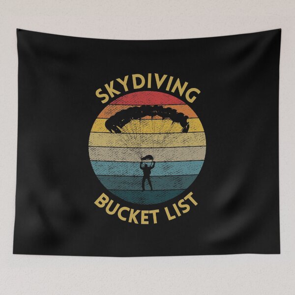Item preview, Skydiving Bucket List designed and sold by Davestre.