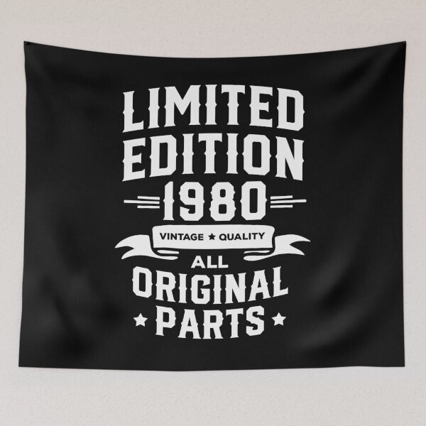 Item preview, 42th Birthday T Shirt Born In 1979 Shirt Gift Present Limited Edition Year 1979 All Original Parts Funny 42 Years Old Tee designed and sold by aymob.