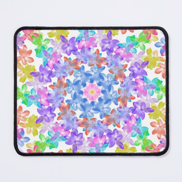 Item preview, Rainbow Pastel Blooming Flowers designed and sold by Thedragonflyart.