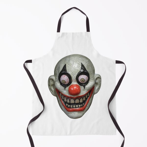 Item preview, CREEPY SCARY CLOWN FACE WITH RED NOSE AND CREEPY SMILE designed and sold by billionairebrnd.