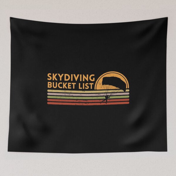 Item preview, Skydiving Bucket List designed and sold by Davestre.