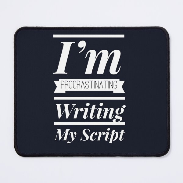 Item preview, Im Procrastinating Writing my Screenplay Screenwriter Gift designed and sold by TrndSttr.