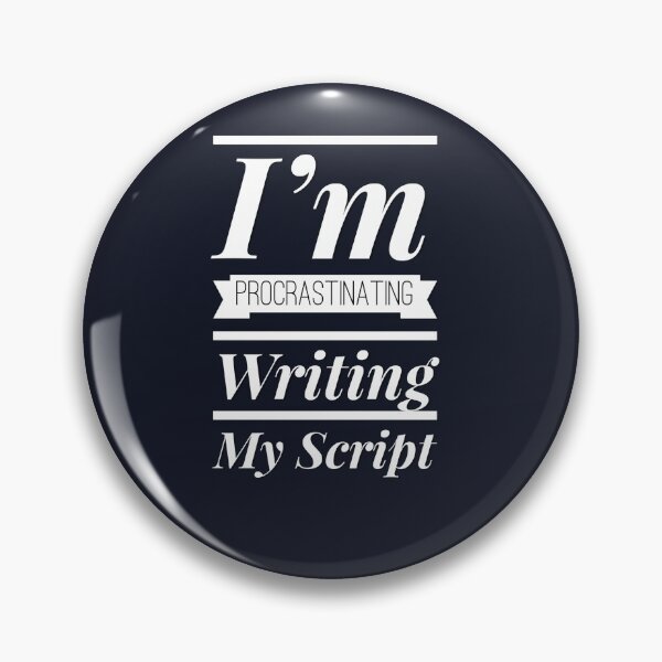 Item preview, Im Procrastinating Writing my Screenplay Screenwriter Gift designed and sold by TrndSttr.