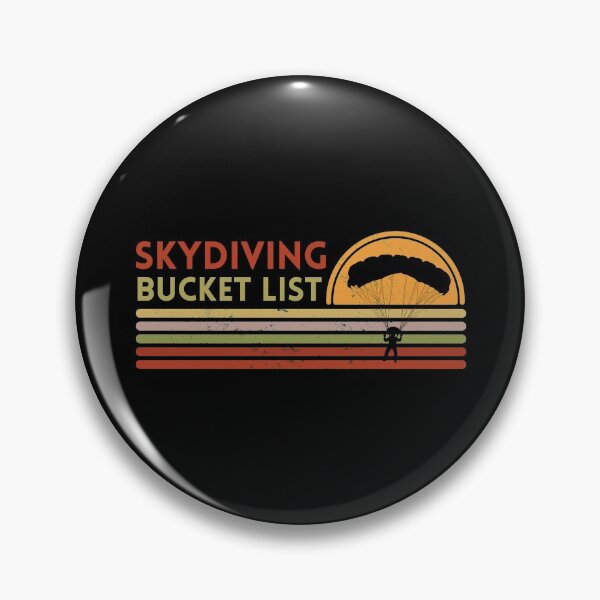 Item preview, Skydiving Bucket List designed and sold by Davestre Designs.