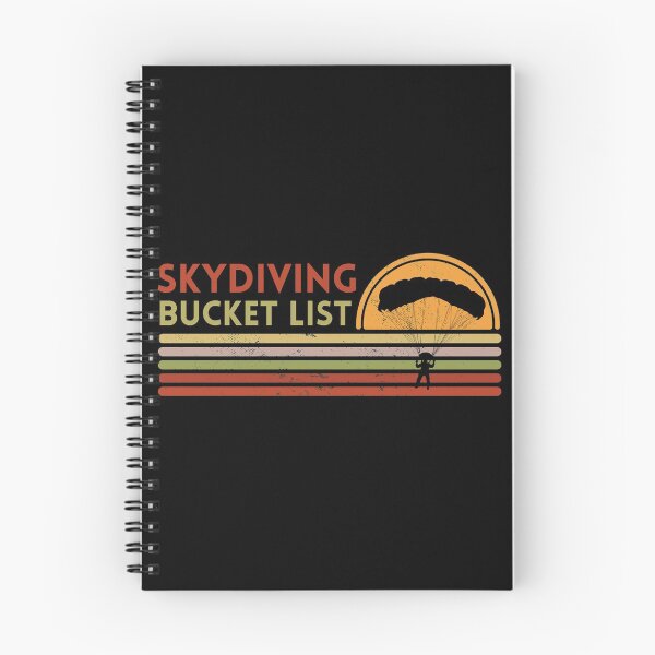 Item preview, Skydiving Bucket List designed and sold by Davestre Designs.