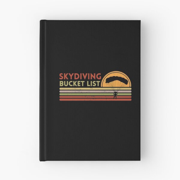 Item preview, Skydiving Bucket List designed and sold by Davestre Designs.