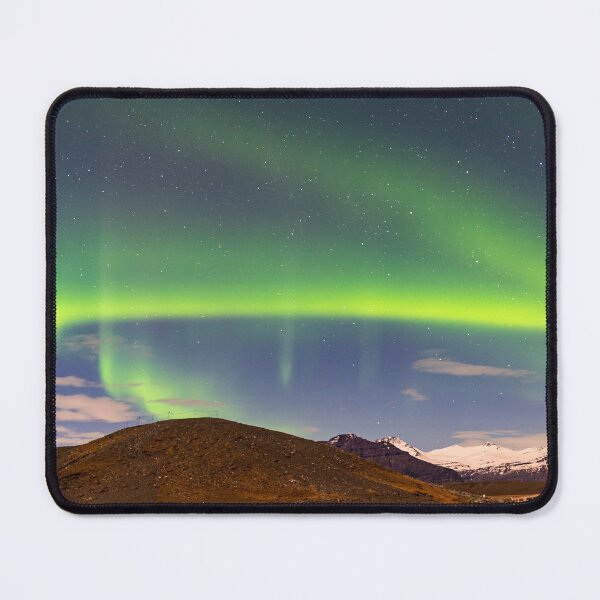 Item preview, Aurora over glacier lagoon with a photographer designed and sold by roman-visuals.