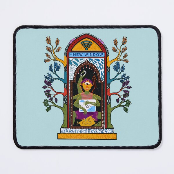 Item preview, Digital Nomad New Window Funny Remote Work designed and sold by Sampda Mago.