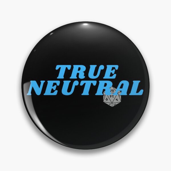 Item preview, True Neutral | Dungeons & Dragons designed and sold by NineSevenFour.