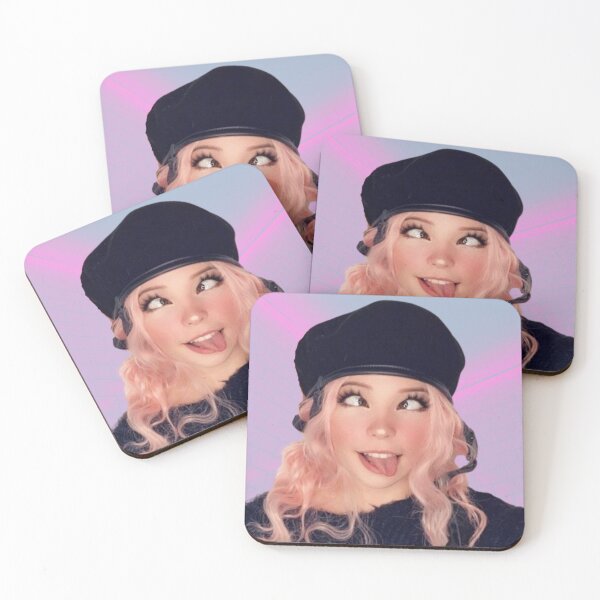 Item preview, cute belle delphine sexy tounge face designed and sold by Harshler-Art.