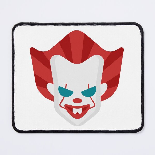 Item preview, CREEPY CLOWN WITH RED HAIR AND RED NOSE  designed and sold by billionairebrnd.