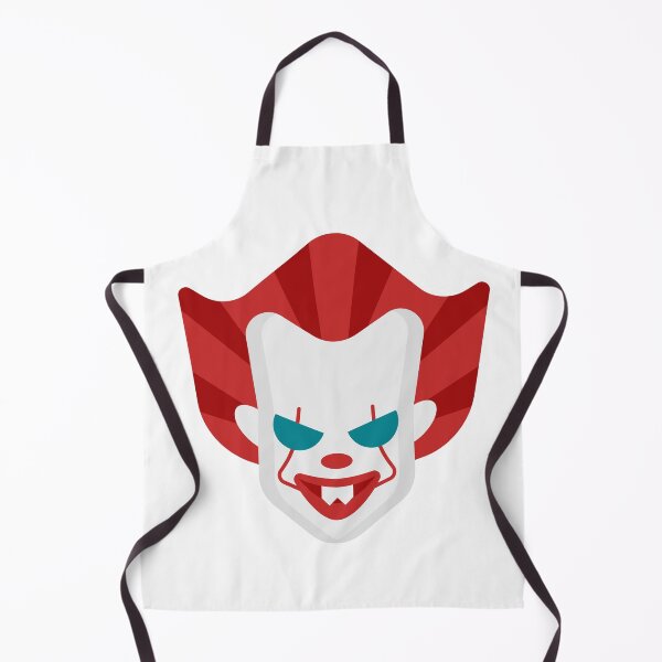 Item preview, CREEPY CLOWN WITH RED HAIR AND RED NOSE designed and sold by billionairebrnd.