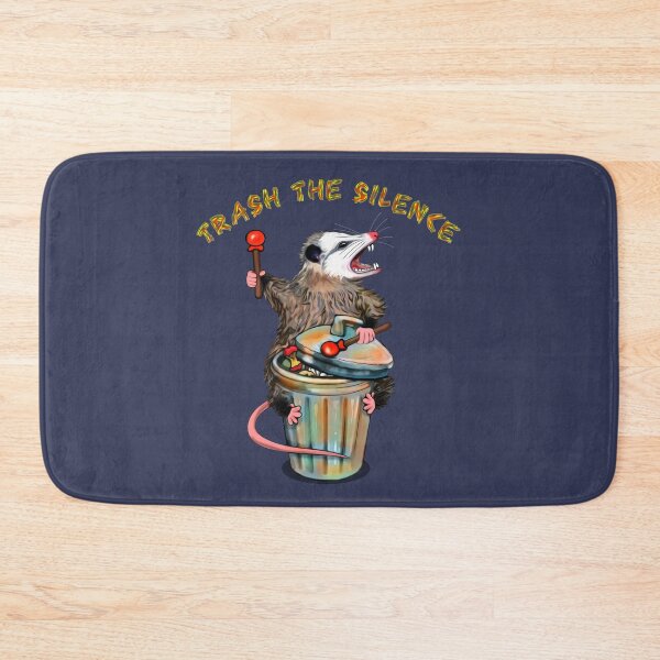 Item preview, Trash the silence possum Opossum destroys the silence Drums and Screaming designed and sold by saf-saf.