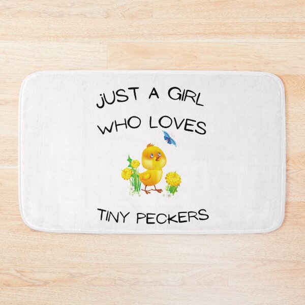 Item preview, Just a Girl Who Loves Tiny Peckers T-Shirt, Chicken Shirt for Women T-Shirt, designed and sold by Unique styl  DeSigNe.