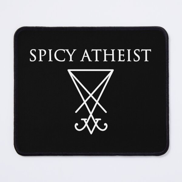 Item preview, Spicy Atheist - White Version designed and sold by Knoxolotl.