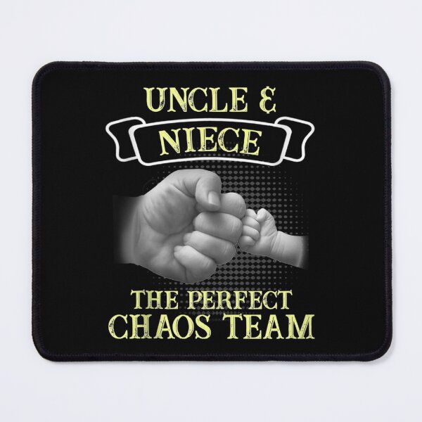 Item preview, Mens Uncle Niece A Perfect Chaos Team Godfather Gift Tank Top designed and sold by GarrickShop.