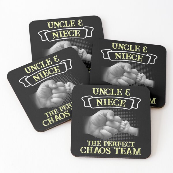 Item preview, Mens Uncle Niece A Perfect Chaos Team Godfather Gift Tank Top designed and sold by GarrickShop.
