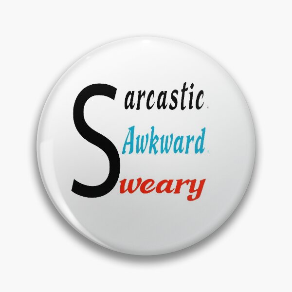 Item preview, Sarcastic. Awkward. Sweary. gift for mom gift for dad  designed and sold by darishoping.