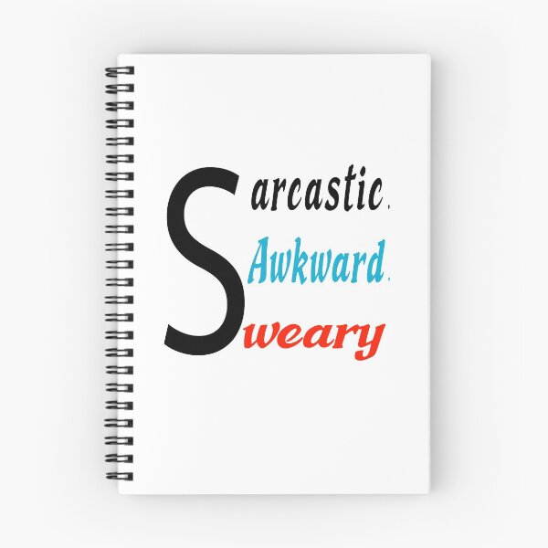 Item preview, Sarcastic. Awkward. Sweary. gift for mom gift for dad  designed and sold by darishoping.