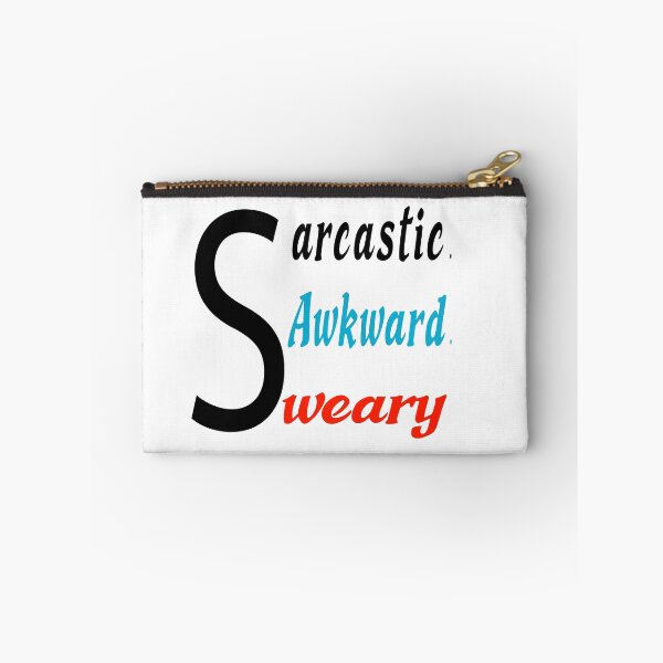 Item preview, Sarcastic. Awkward. Sweary. gift for mom gift for dad  designed and sold by darishoping.